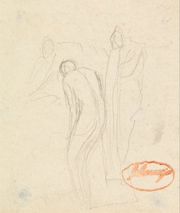 Figure Composition Study 1 by George Romney